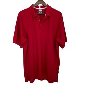 Adidas ClimaLite Red Polo